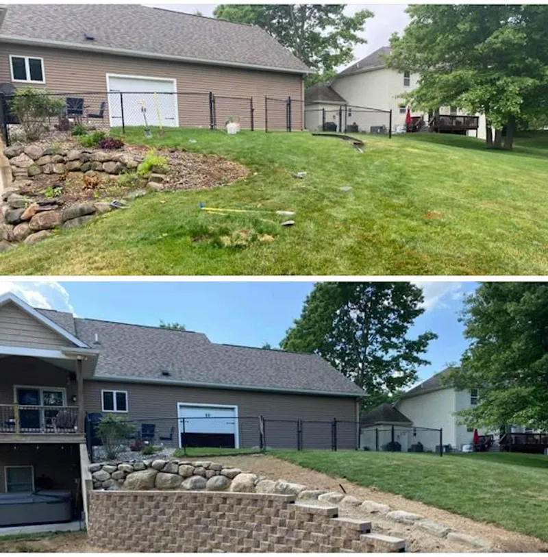 Torres Landscaping team at work