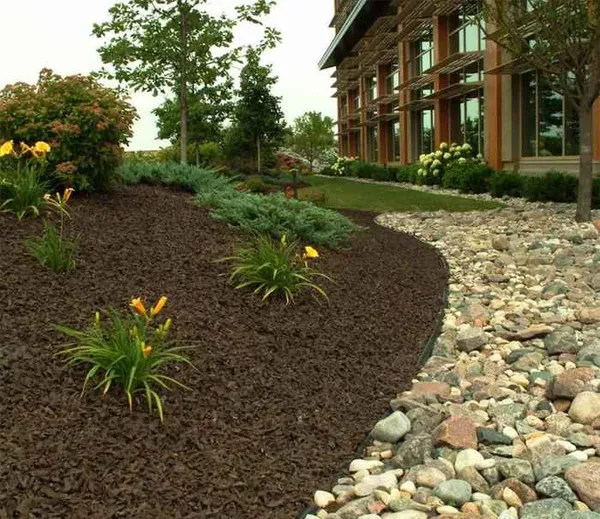 Custom garden installation by Torres Landscaping