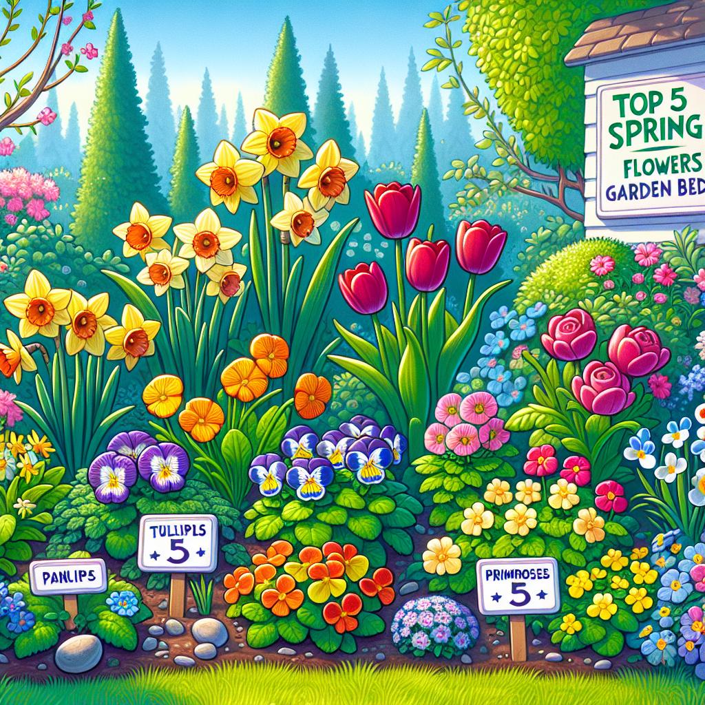 Top 5 Spring Flowers to Enhance Your Kalamazoo Garden Beds